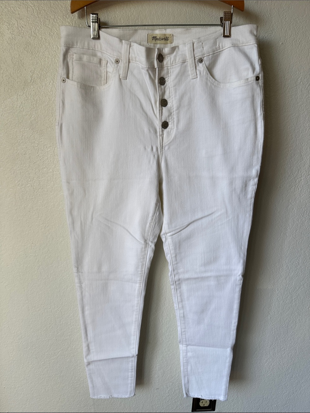 Madewell Mid Rise Skinny Jeans - Picture 2 of 8